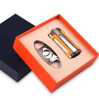 custom brand new cigar lighter set cutter