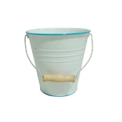 Galvanized iron water bucket metal ice bucket with handle